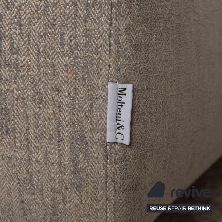 Molteni Stoff Hocker Grau