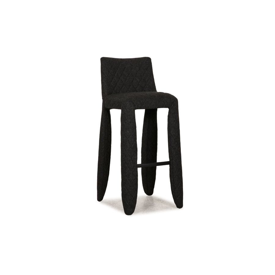 Moooi Monster Barstool fabric chair anthracite barstool