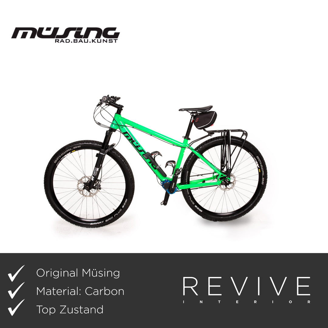 Müsing Pinion 9 2016 Mountainbike RH 48 Fahrrad Grün Hardtail Bike