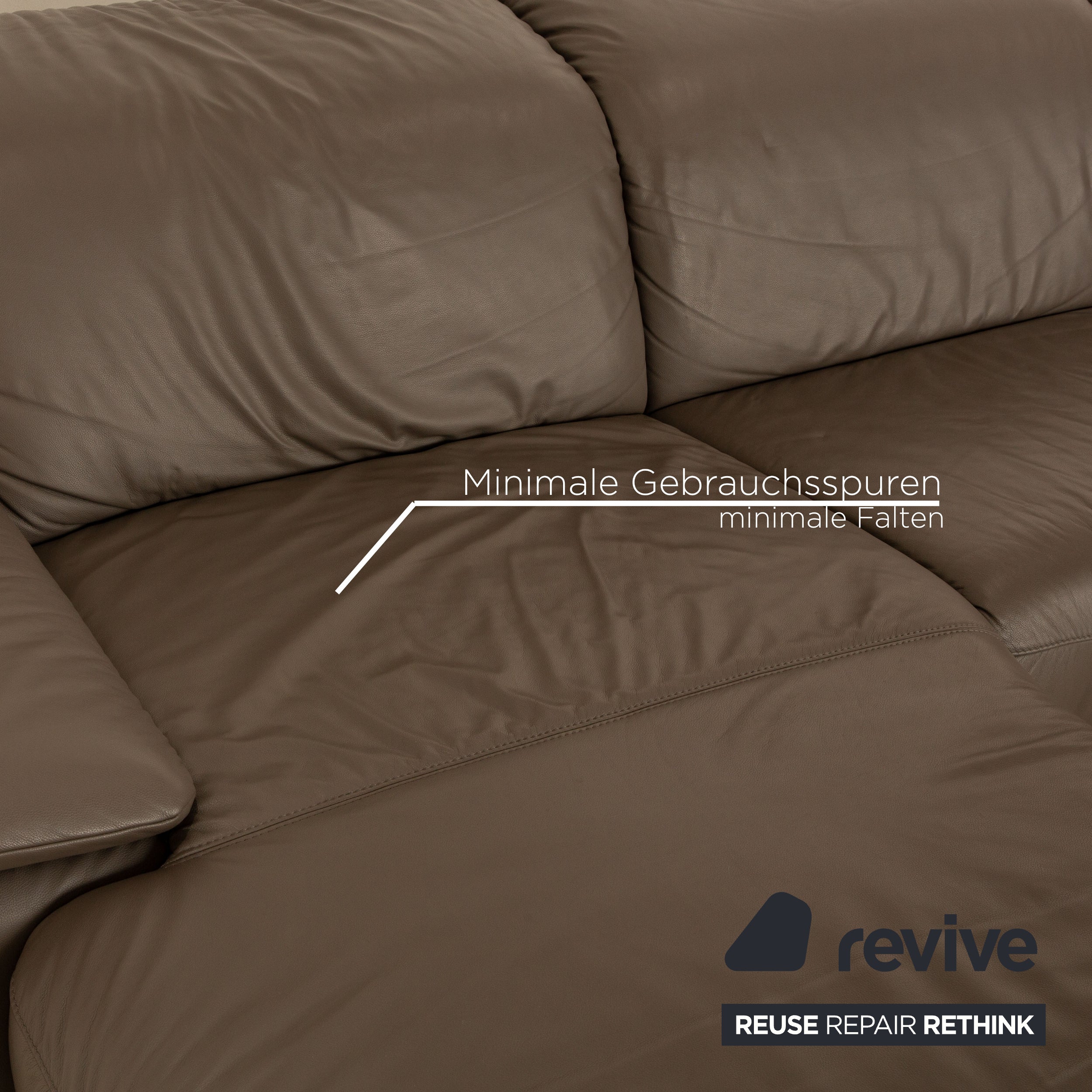 Sample ring leather corner sofa gray taupe electric function chaise longue left sofa couch