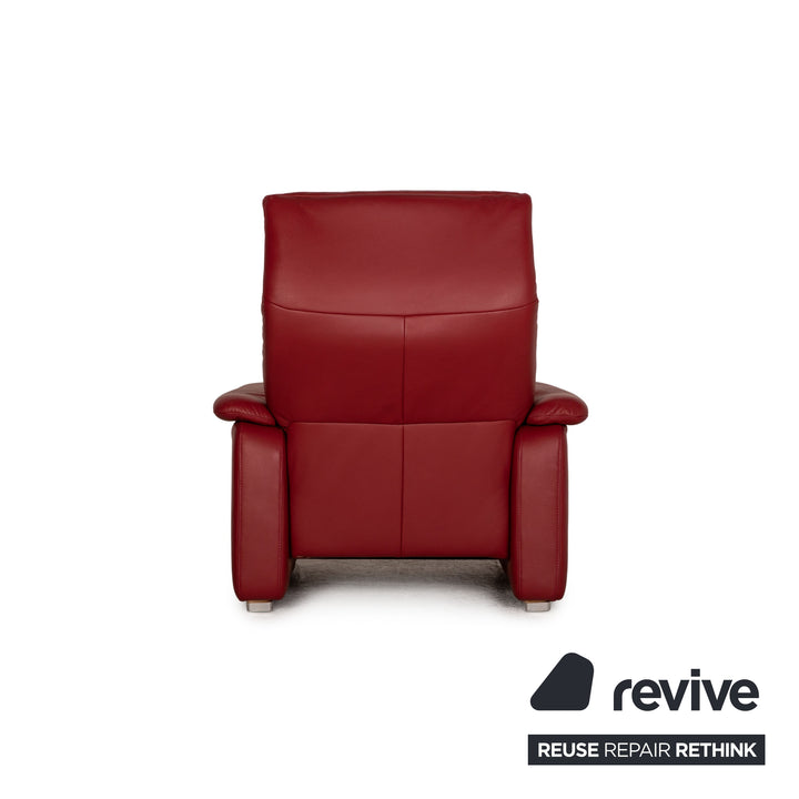Musterring MR 2450 Leder Sessel Rot Funktion