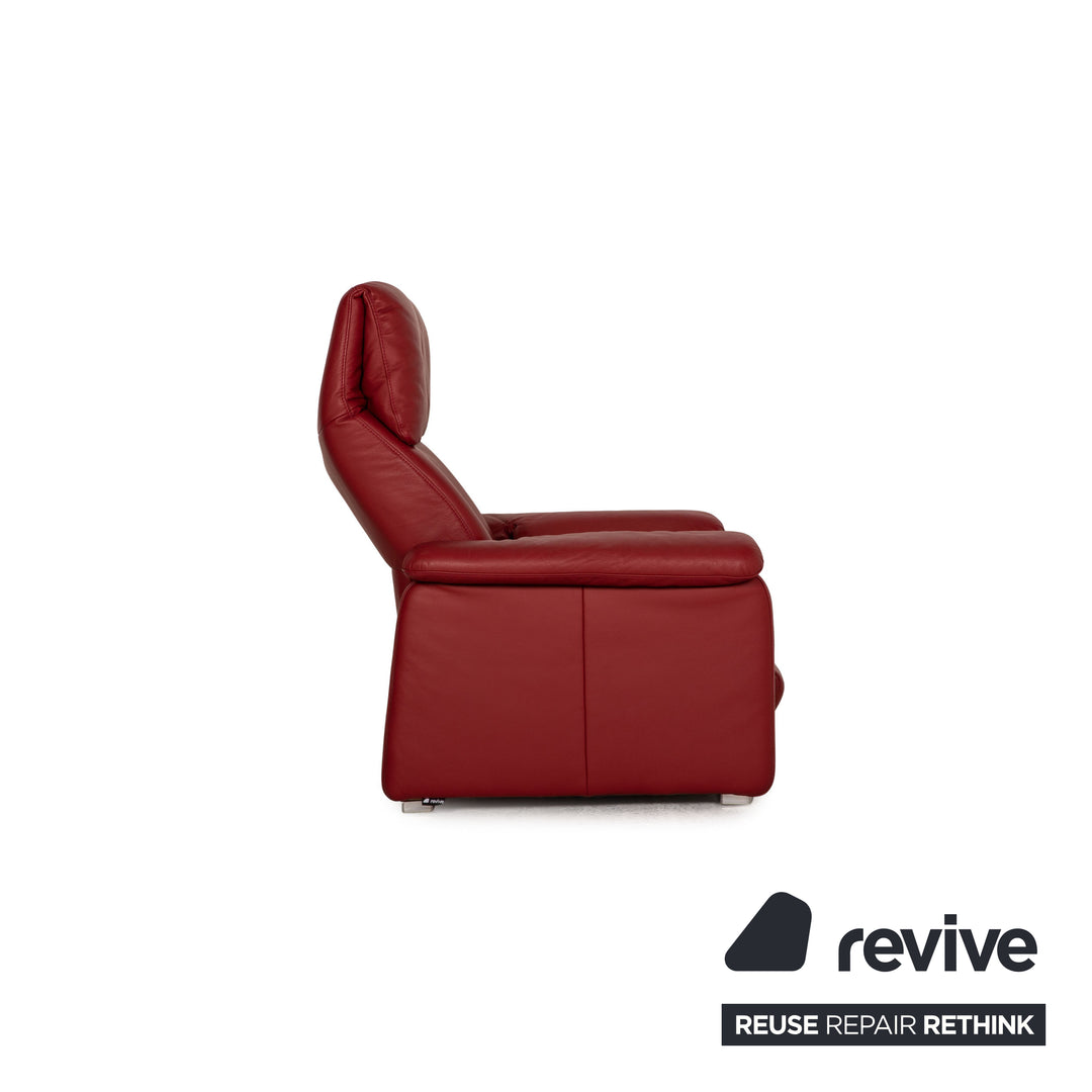 Musterring MR 2450 Leather Armchair Red Function