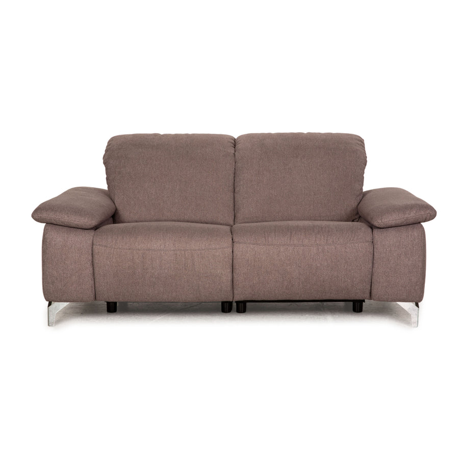 Musterring fabric sofa gray two-seater couch function