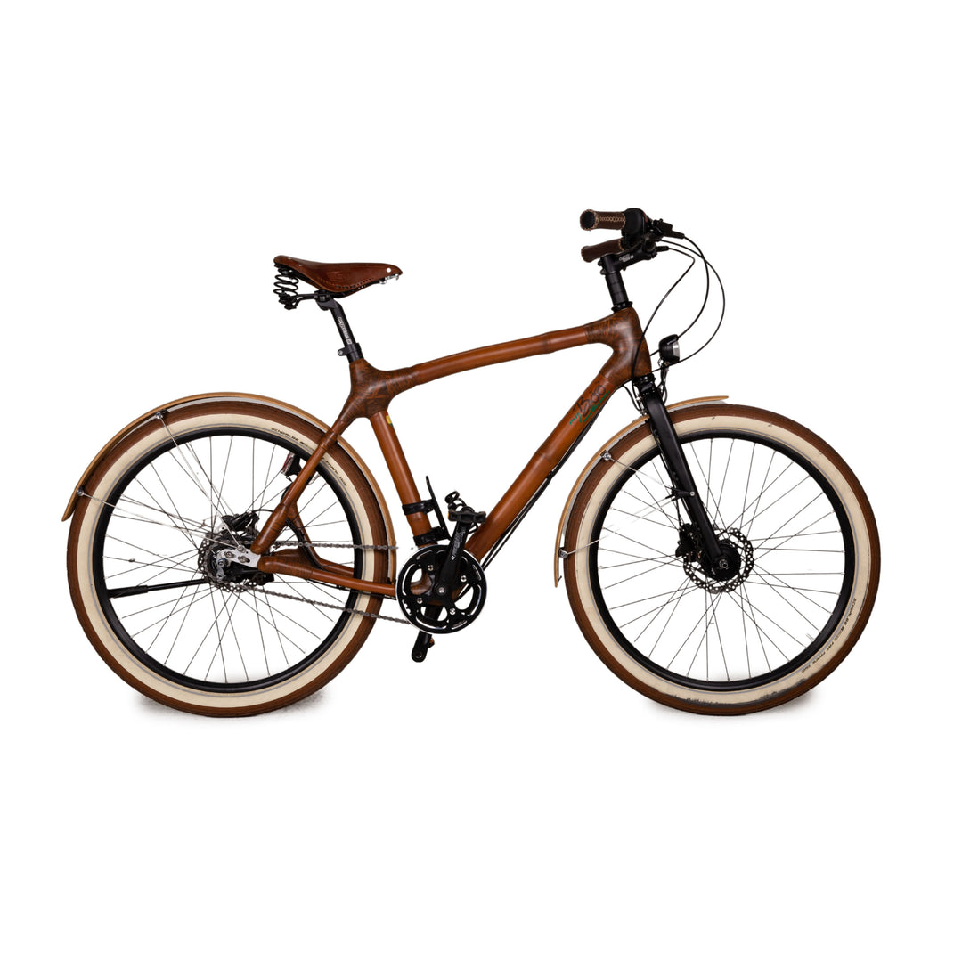 my boo fahrrad kaufen my Boo City Bike my Ashanti 2019 Braun Bambus - 2. Hand