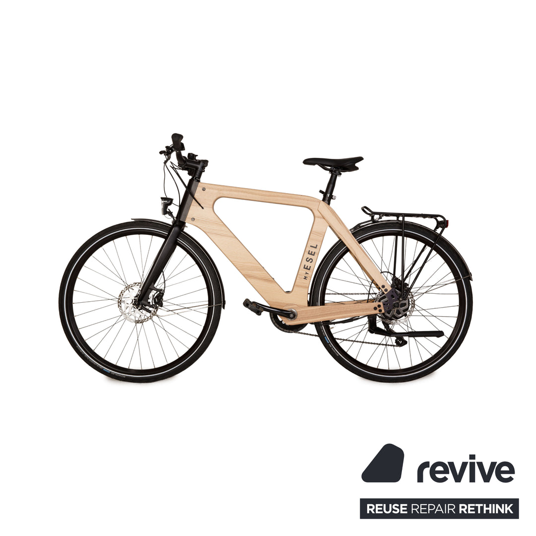 my esel fahrrad gebraucht My Esel E-City Bike E-Tour Plus 2021 Braun Holz - 2. Hand