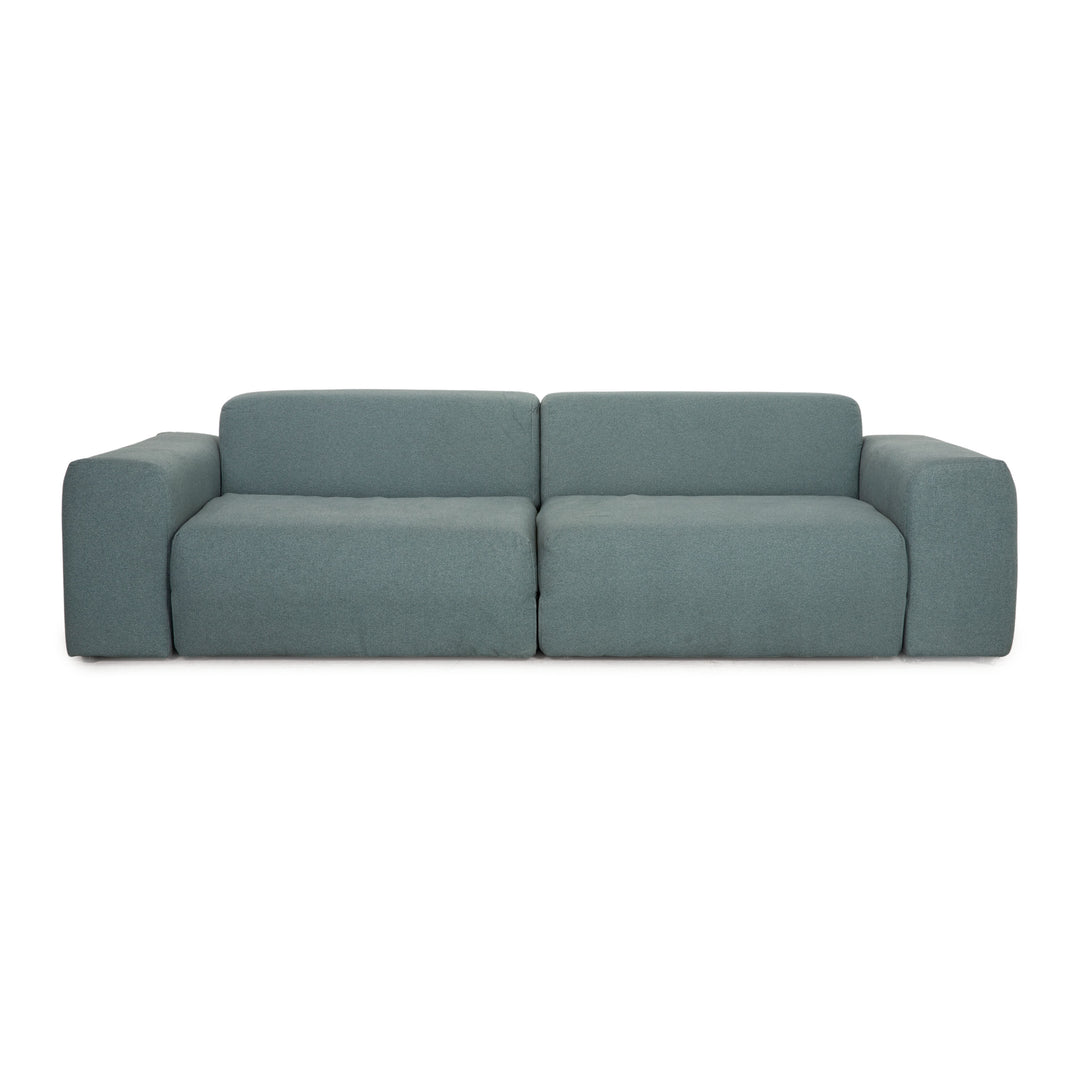 MYCS PYLLOW Stoff Dreisitzer Mint Türkis Sofa Couch