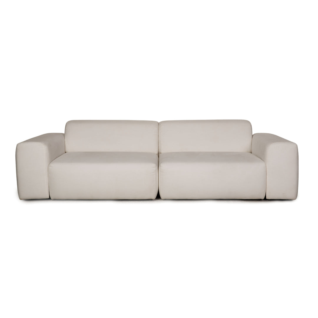 MYCS PYLLOW Stoff Dreisitzer Sofa Weiß Sofa Couch