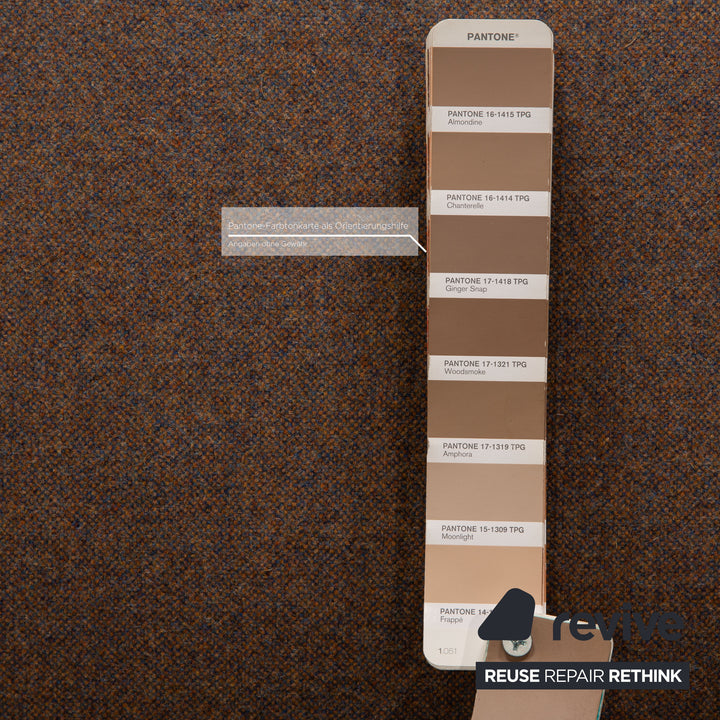 MYCS PYLLOW Fabric Corner Sofa Brown Taupe Sofa Couch