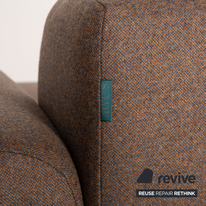 MYCS PYLLOW Fabric Corner Sofa Brown Taupe Sofa Couch