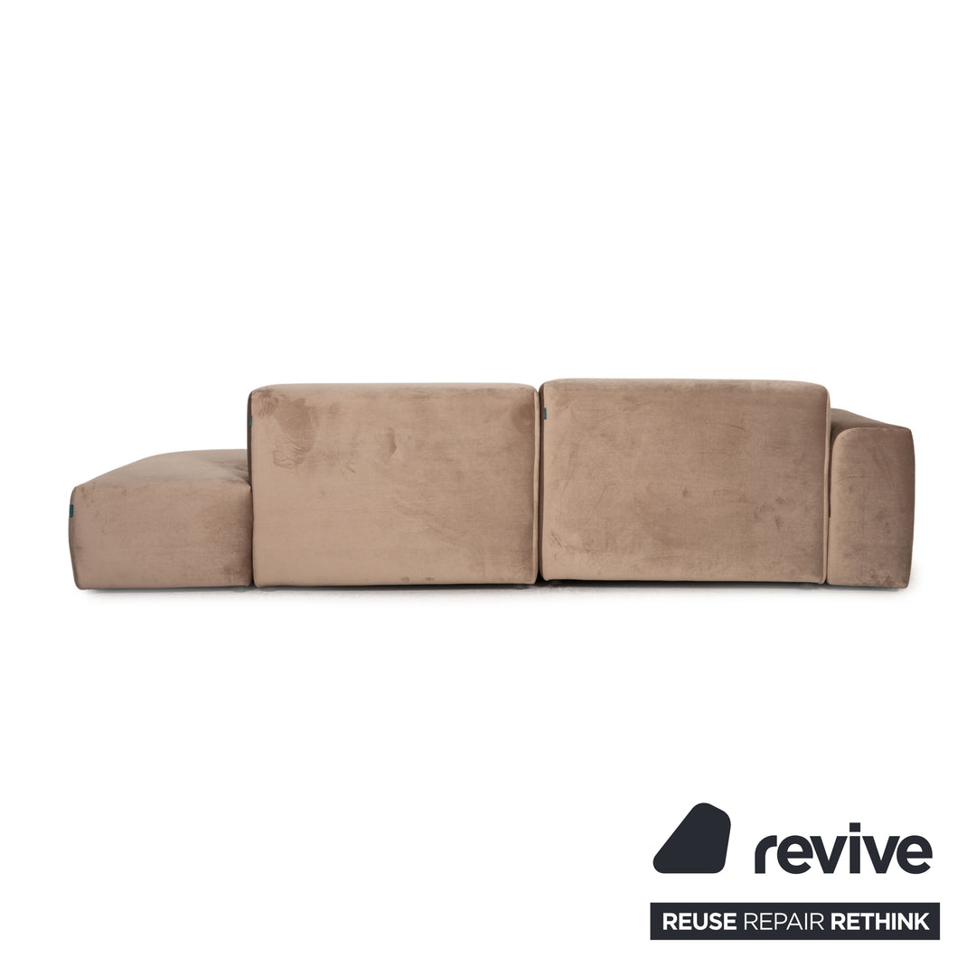 MYCS PYLLOW Stoff Ecksofa Creme Sofa Couch