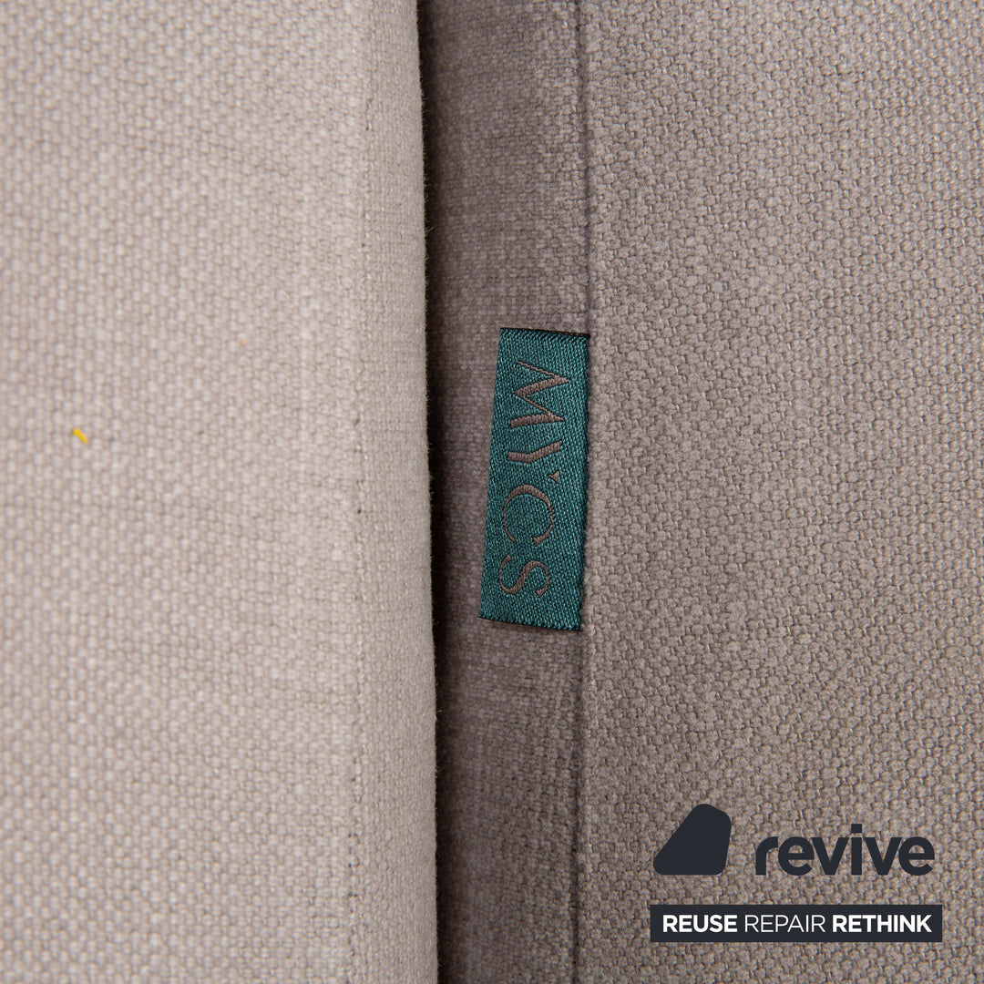 MYCS PYLLOW Fabric Corner Sofa Gray Sofa Couch