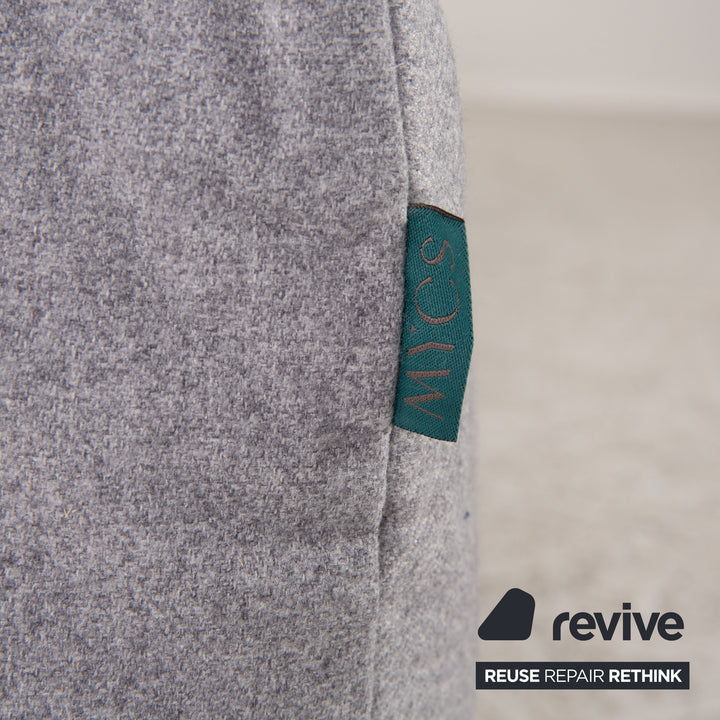 MYCS PYLLOW Stoff Ecksofa Grau Sofa Couch