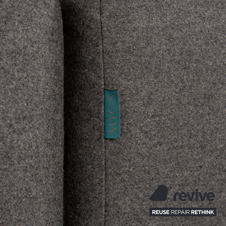 MYCS PYLLOW Stoff Ecksofa Grau Sofa Couch