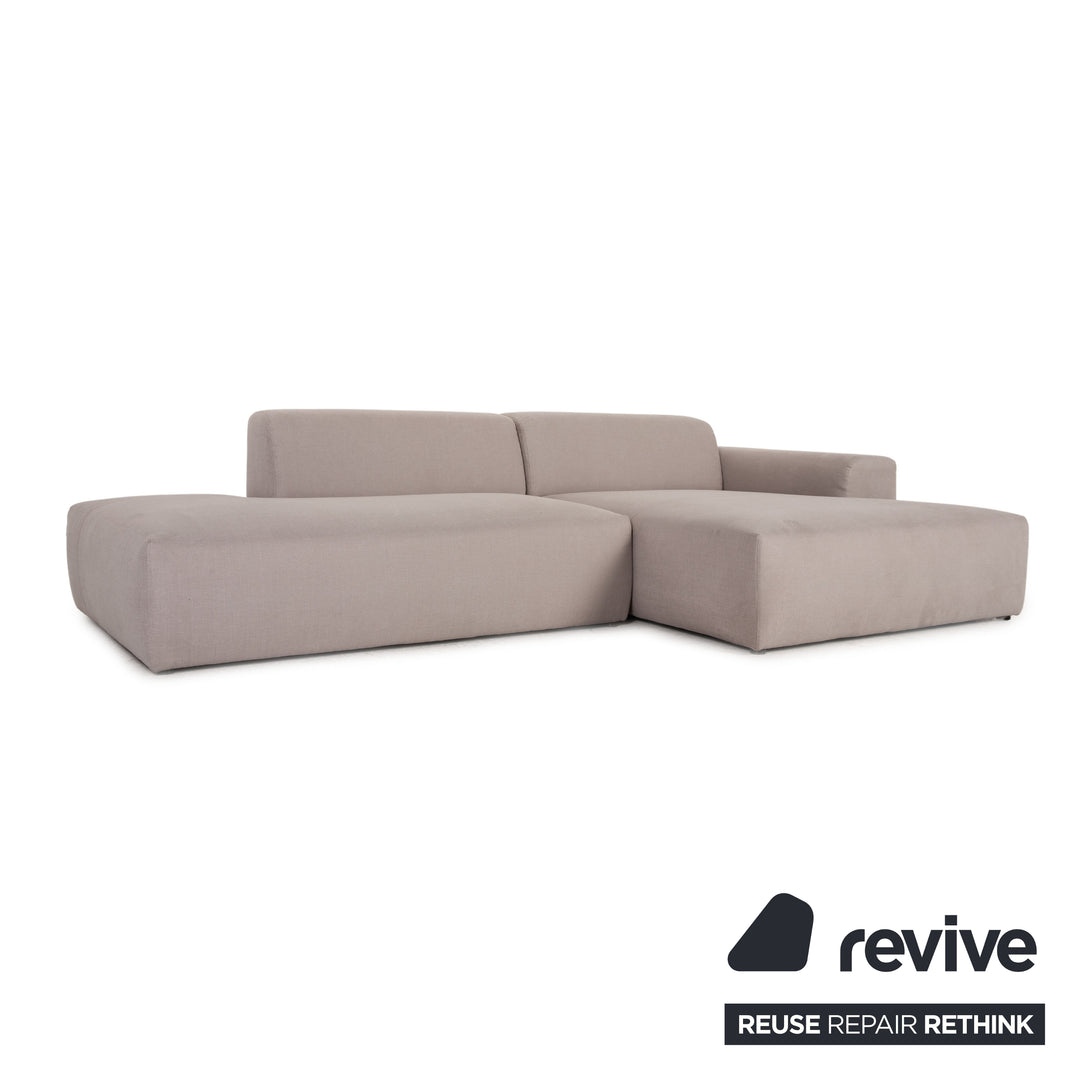 MYCS PYLLOW Fabric Corner Sofa Gray Sofa Couch