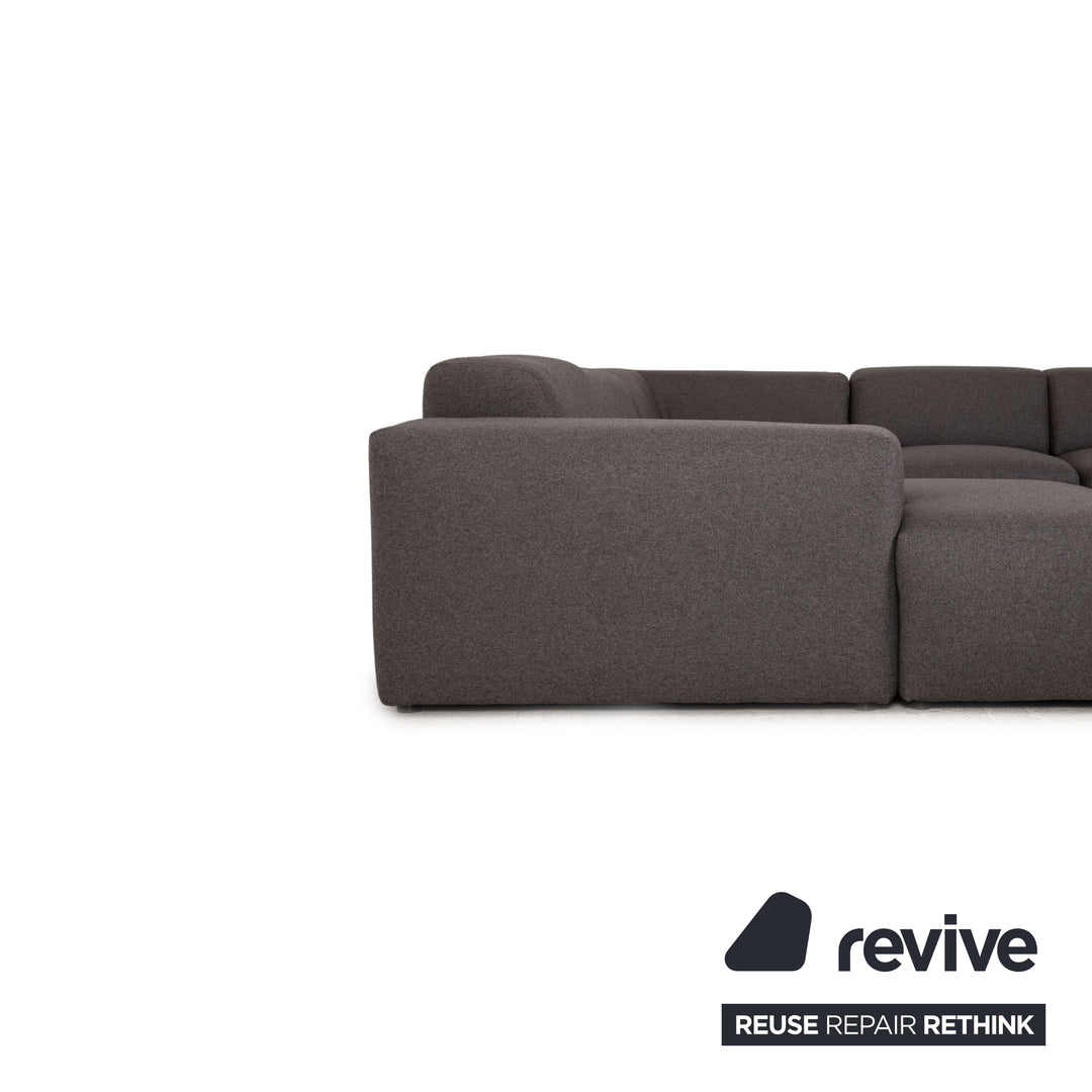 MYCS PYLLOW Stoff Ecksofa Grau Sofa Couch