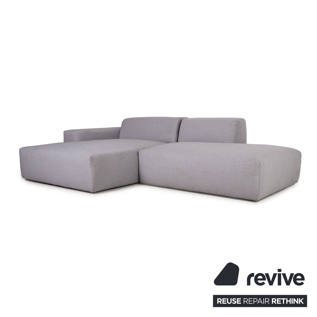 MYCS PYLLOW Stoff Ecksofa Grau Sofa Couch