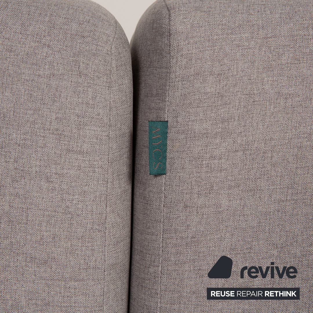 MYCS PYLLOW Stoff Ecksofa Grau Sofa Couch