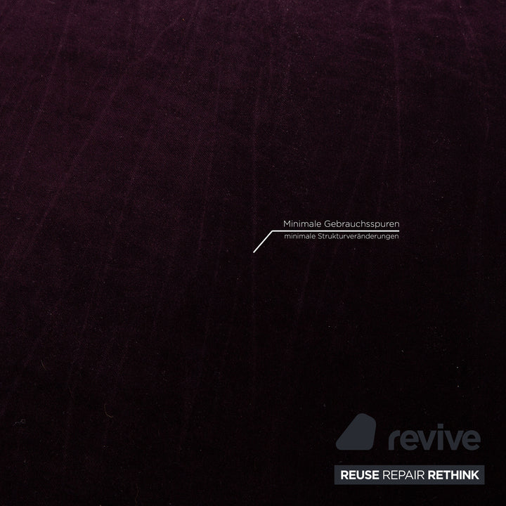 MYCS PYLLOW Stoff Ecksofa Violett Sofa Couch