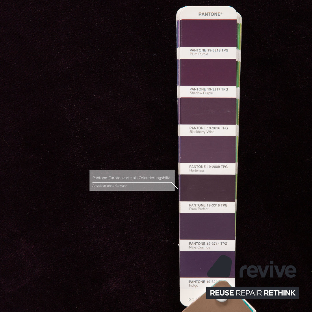 MYCS PYLLOW Stoff Ecksofa Violett Sofa Couch