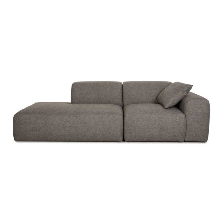 MYCS PYLLOW Fabric Sofa Gray Three Seater Couch
