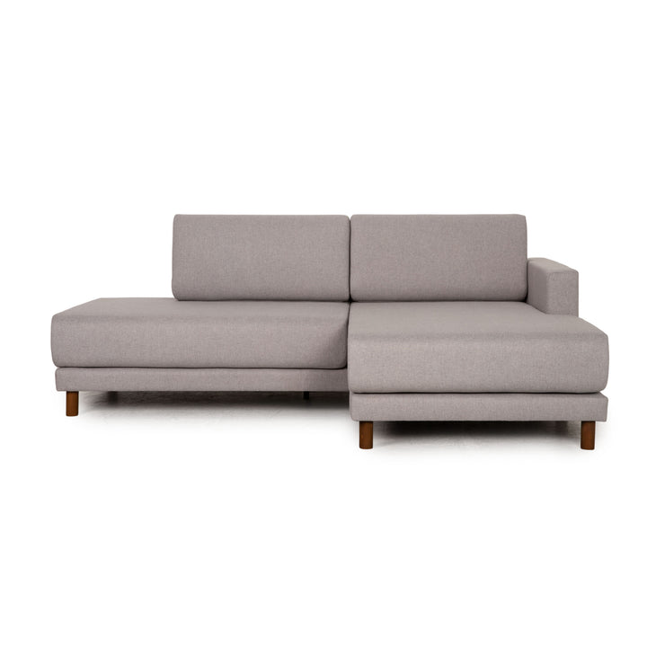 MYCS TYME Fabric Corner Sofa Gray Sofa Couch