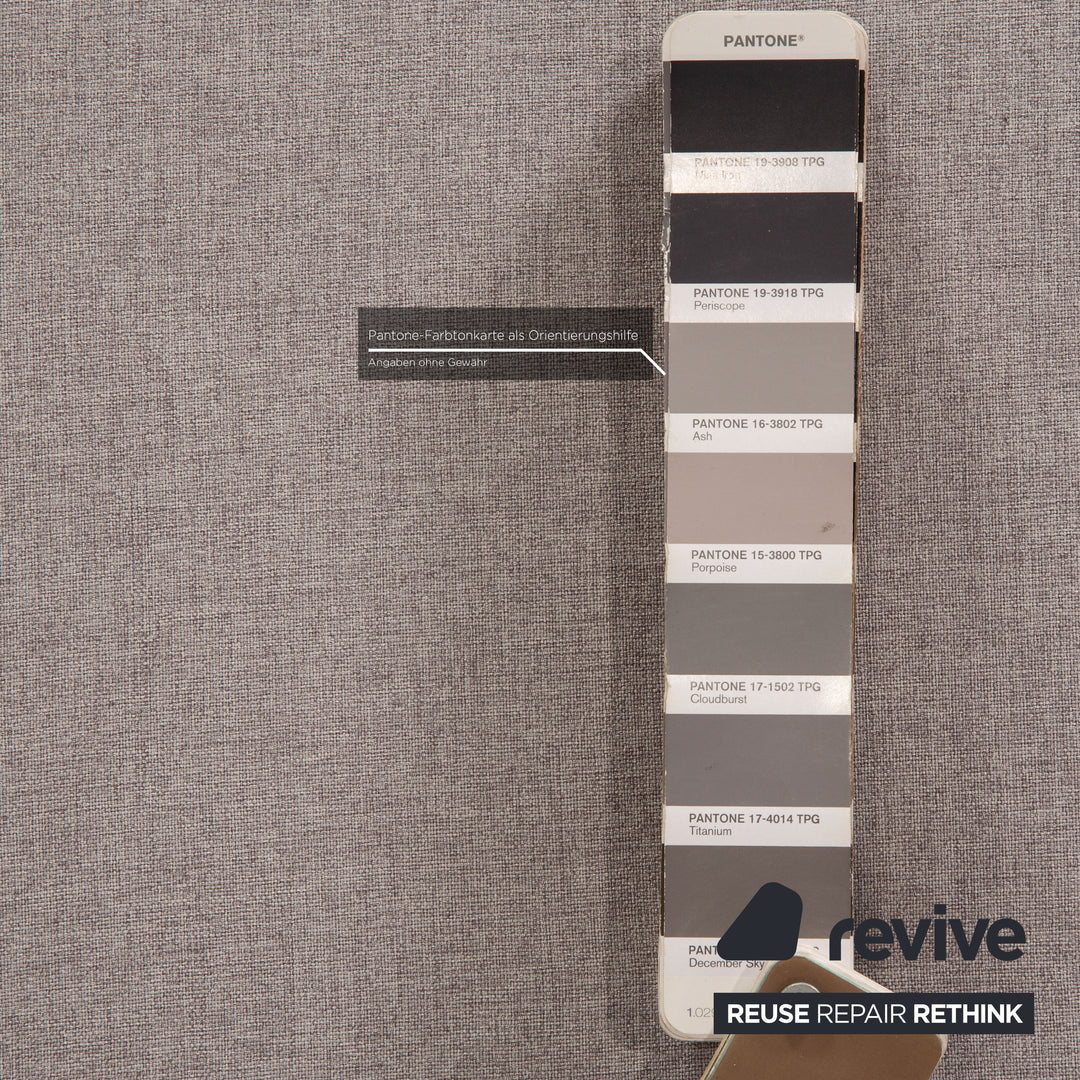 MYCS TYME Fabric Corner Sofa Gray Sofa Couch