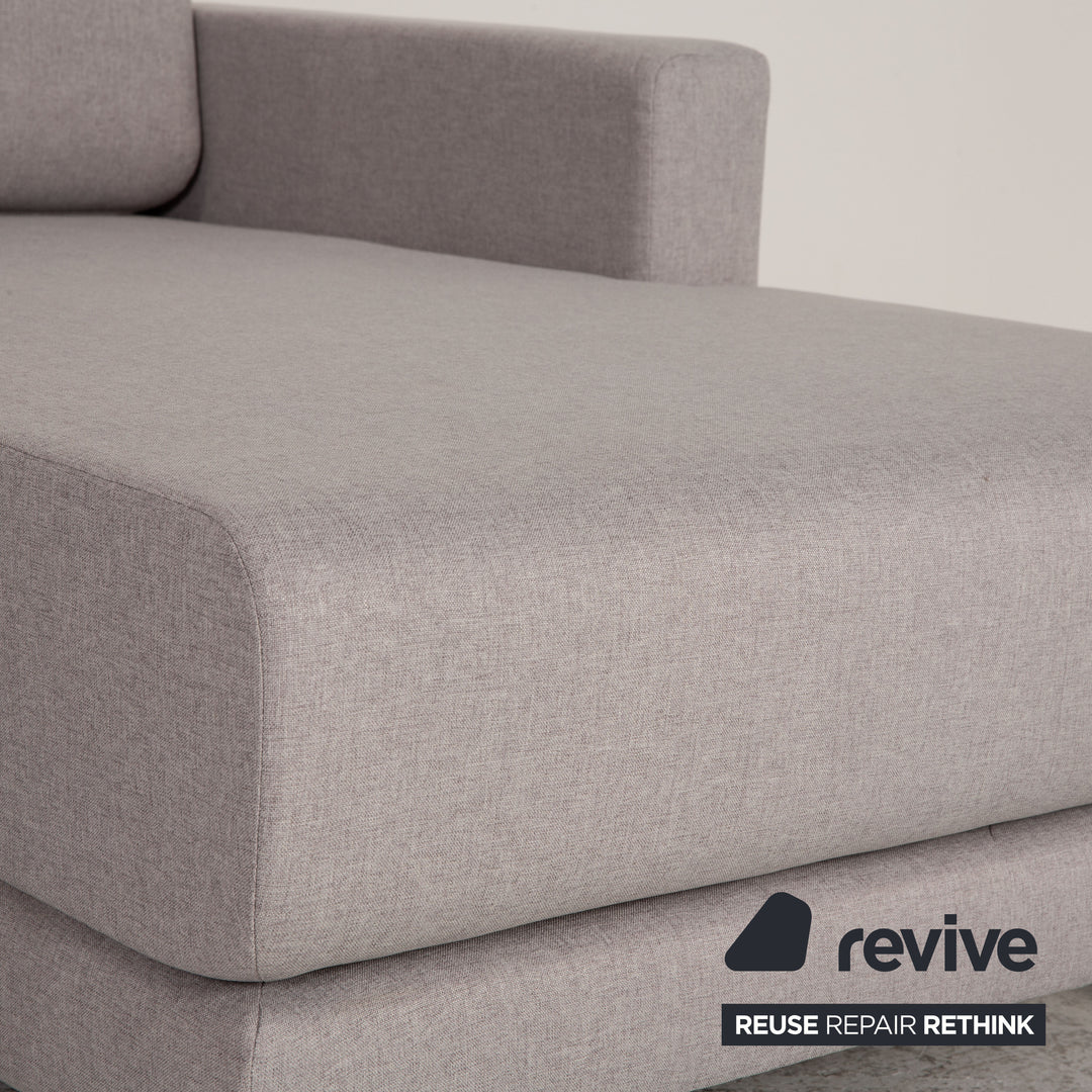 MYCS TYME Fabric Corner Sofa Gray Sofa Couch