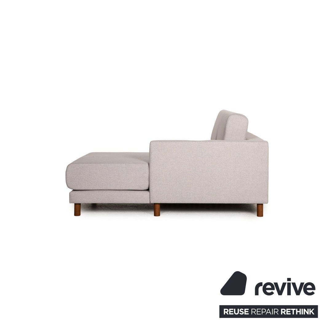 MYCS TYME Fabric Corner Sofa Gray Sofa Couch