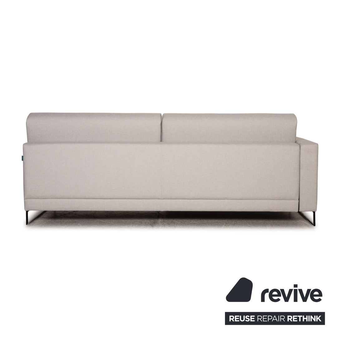 MYCS TYME Canapé en Tissu Canapé d'angle Gris