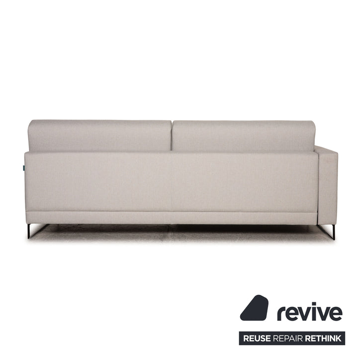 MYCS TYME Canapé en Tissu Canapé d'angle Gris