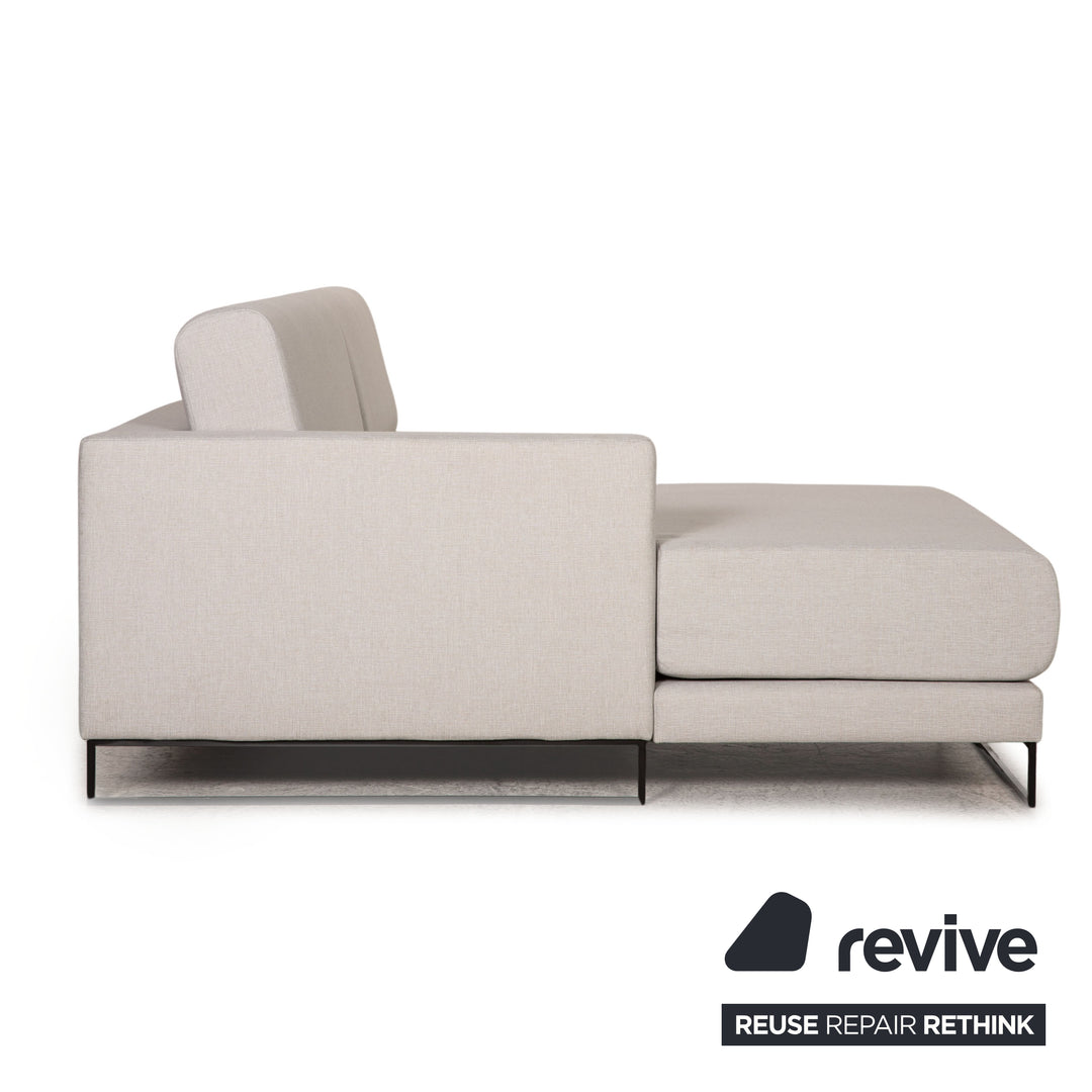 MYCS TYME Canapé en Tissu Canapé d'angle Gris