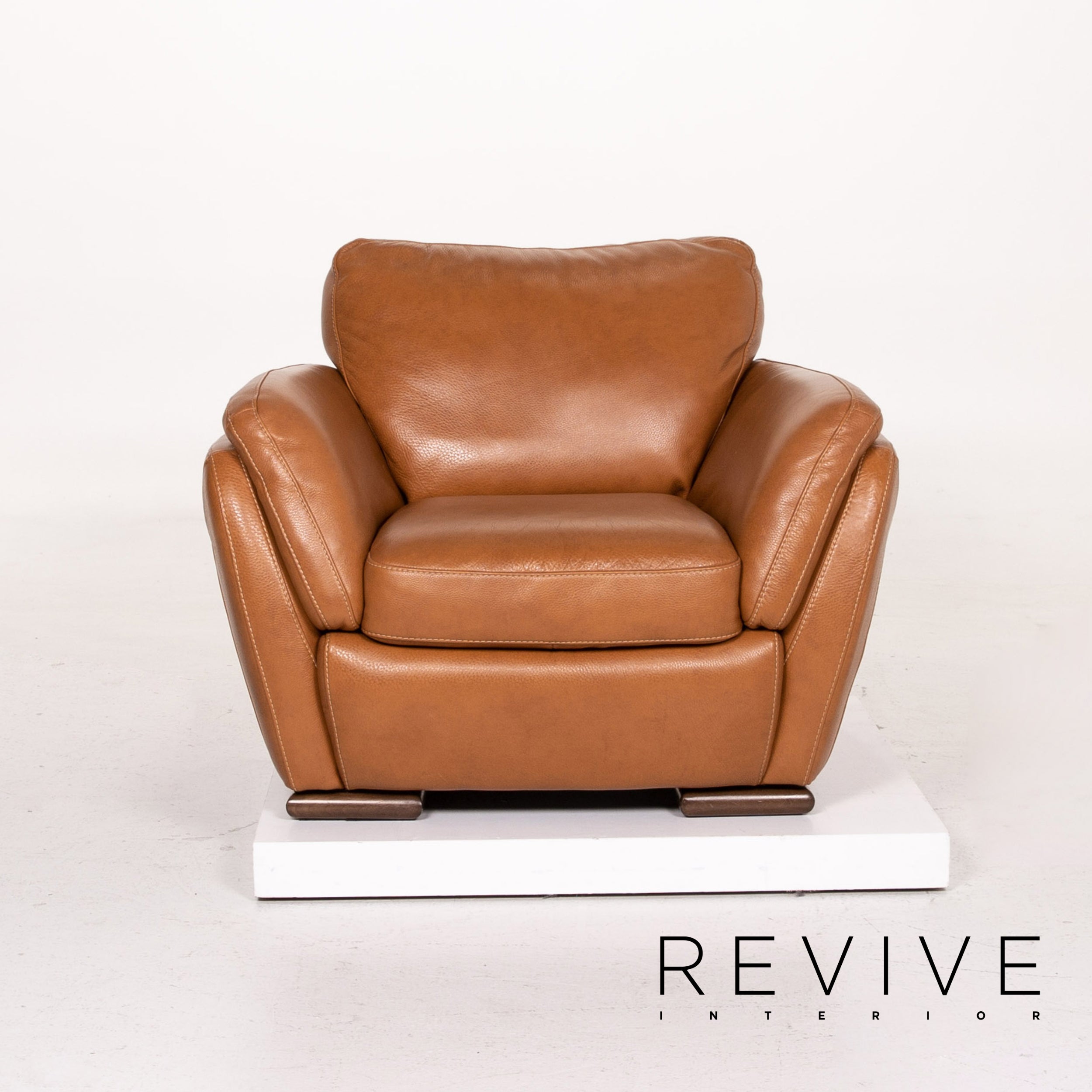 Natuzzi editions leather chair discount
