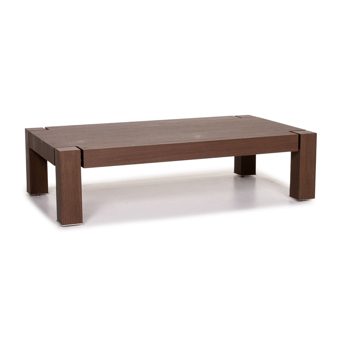 Natuzzi Wooden Coffee Table Brown Table #14241