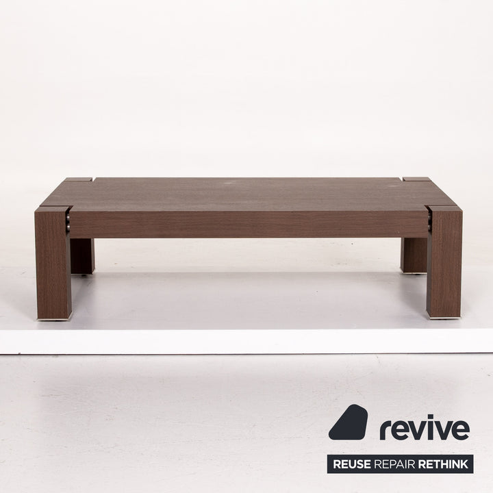 Natuzzi Wooden Coffee Table Brown Table #14241