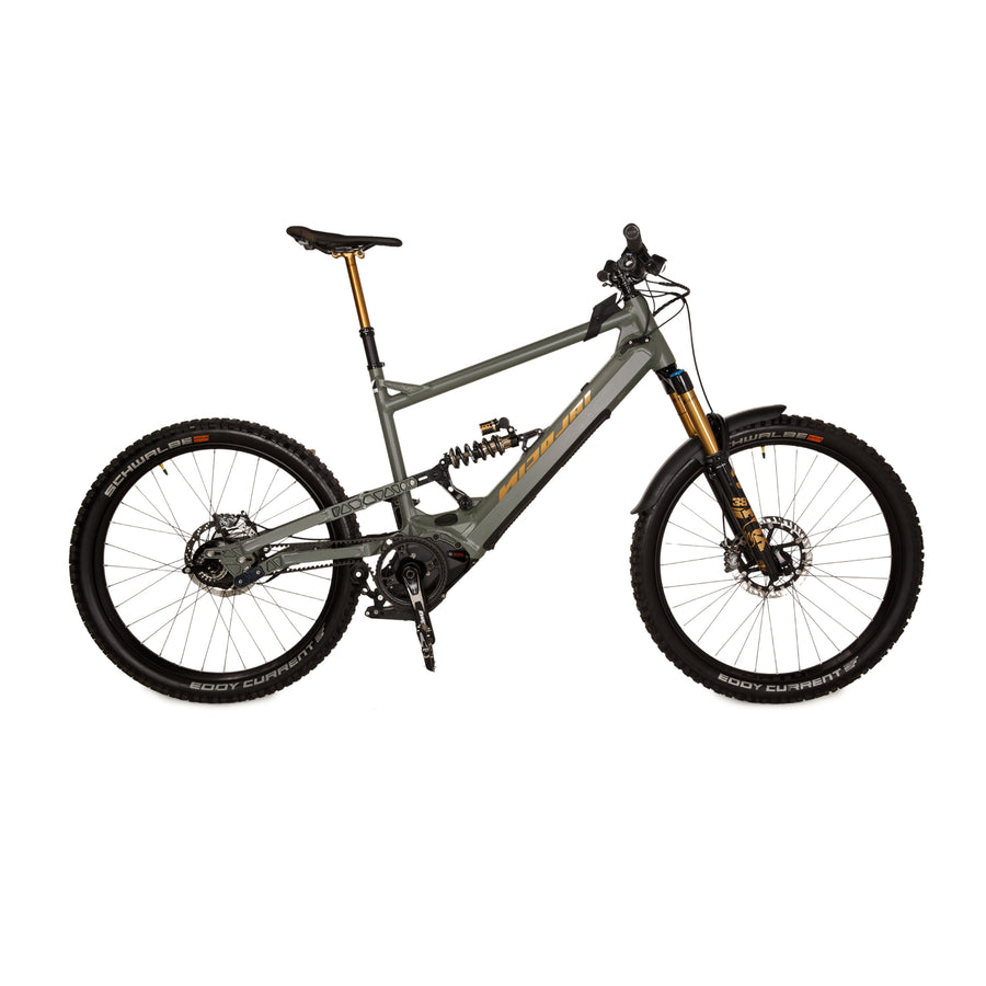 Nicolai Eboxx GT1 E14 2021 aluminum e-mountain bike green-grey RG XXL bicycle fully