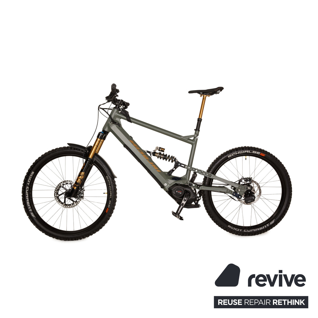 nicolai e-bike fully Nicolai E-Mountainbike Eboxx GT1 E14 2021 Grün Aluminium - 2. Hand