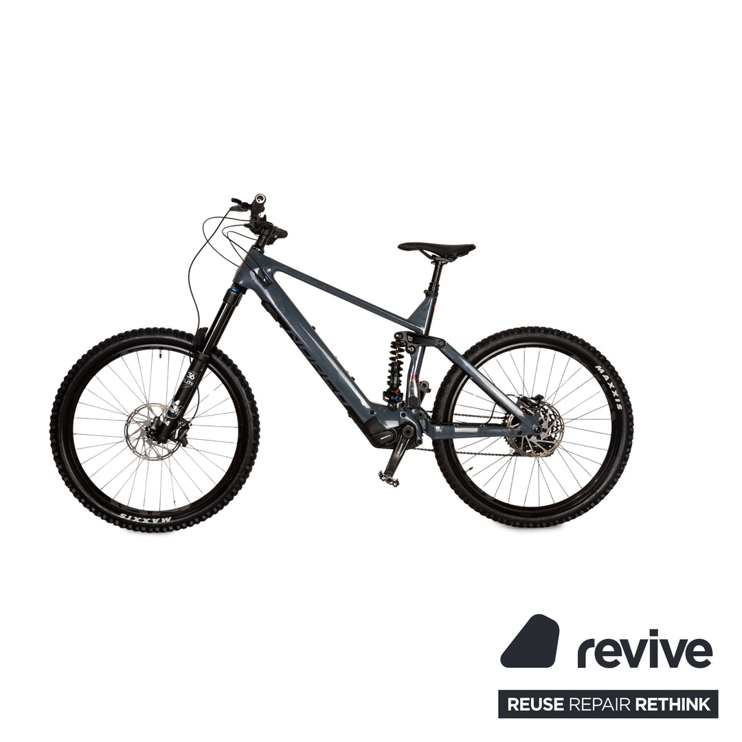 Norco Range VLT C2 2021 Carbon E-Mountainbike Grau Blau RG XL Fahrrad Fully