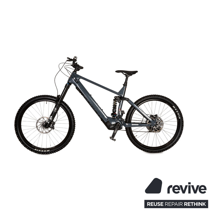 Norco Range VLT C2 2021 Carbon E-Mountainbike Grau Blau RG XL Fahrrad Fully