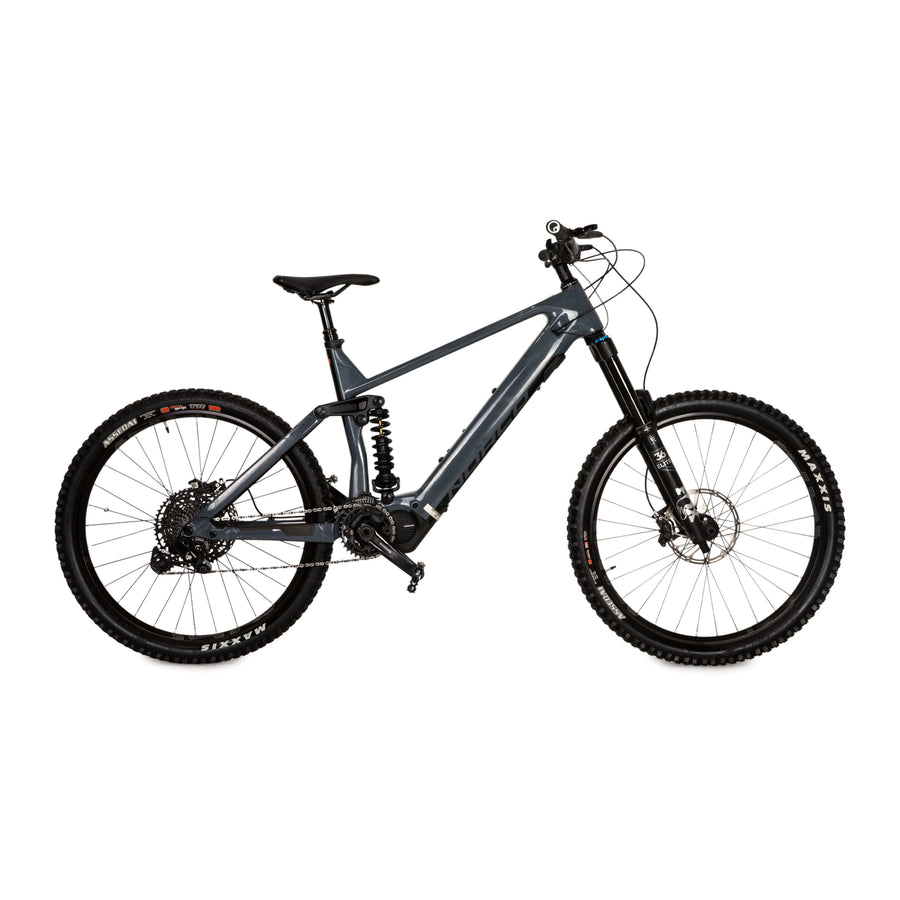 Norco Range VLT C2 2021 Carbon E-Mountainbike Grau Blau RG XL Fahrrad Fully
