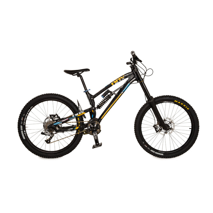 NOX Cycles DHR 8.0 Team Edition Signature Line 2017 Aluminum Mountain Bike Black RG M Bicycle Fully