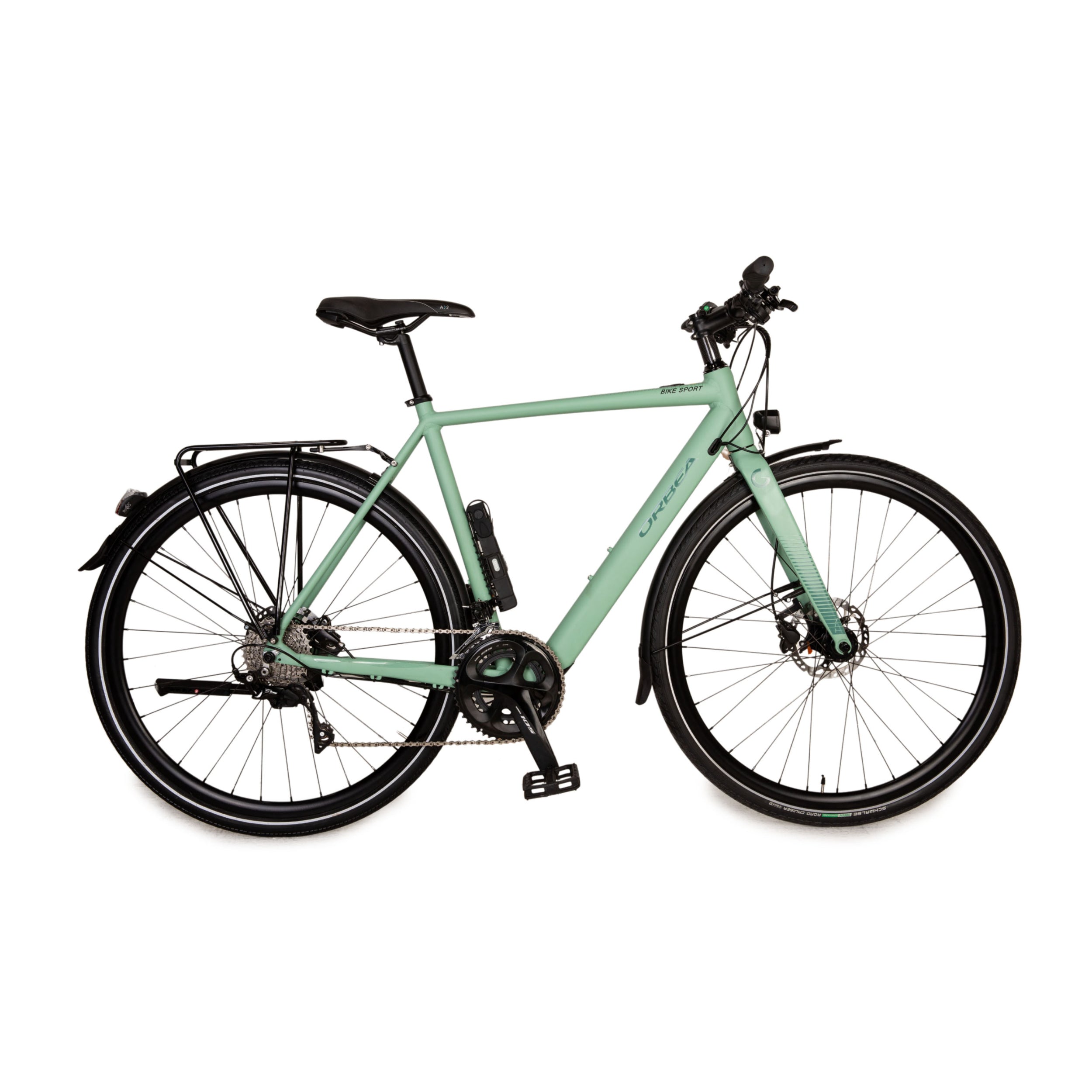 orbea citybike Orbea E-City Bike Gain F20 2019 Grün Aluminium - 2. Hand