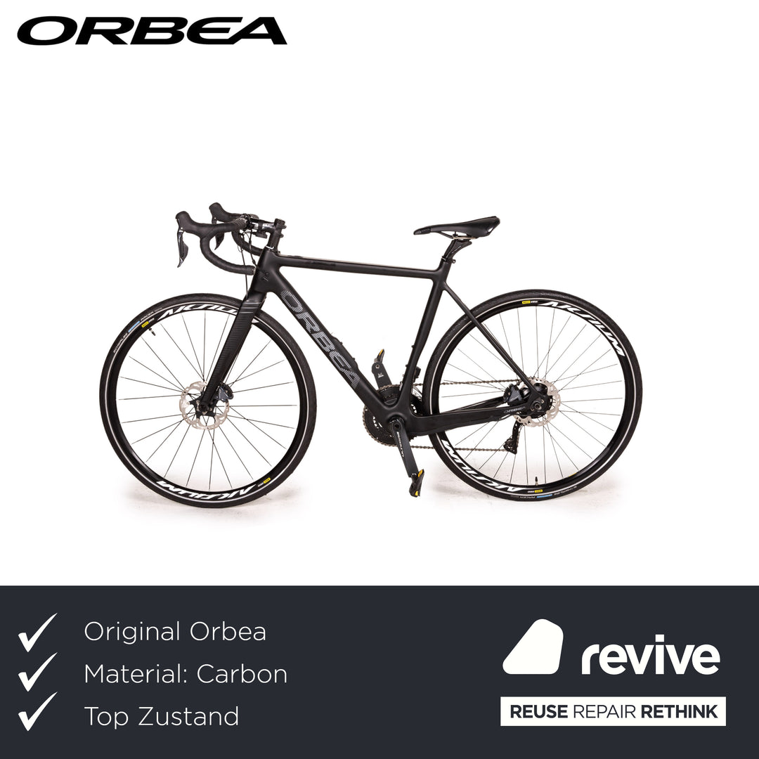 Orbea GAIN M20i 2019 E-Rennrad RH M Gravelbike Schwarz Carbon 28" Fahrrad