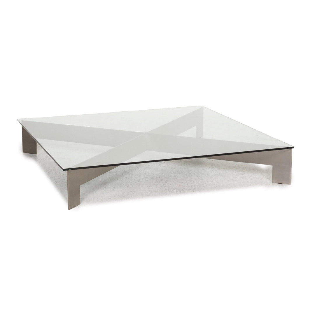 orsenigo Couchtisch Silber Glas