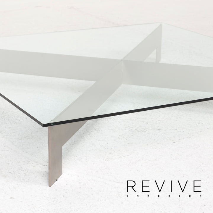 orsenigo glass coffee table square table #12640