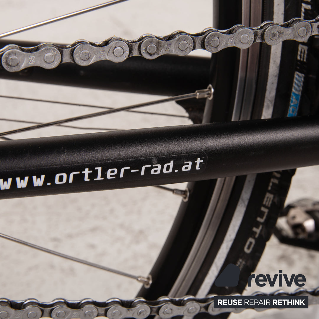 ortler fahrrad zubehör Ortler Trekkingbike Belfort 2017 Schwarz Aluminium - 2. Hand