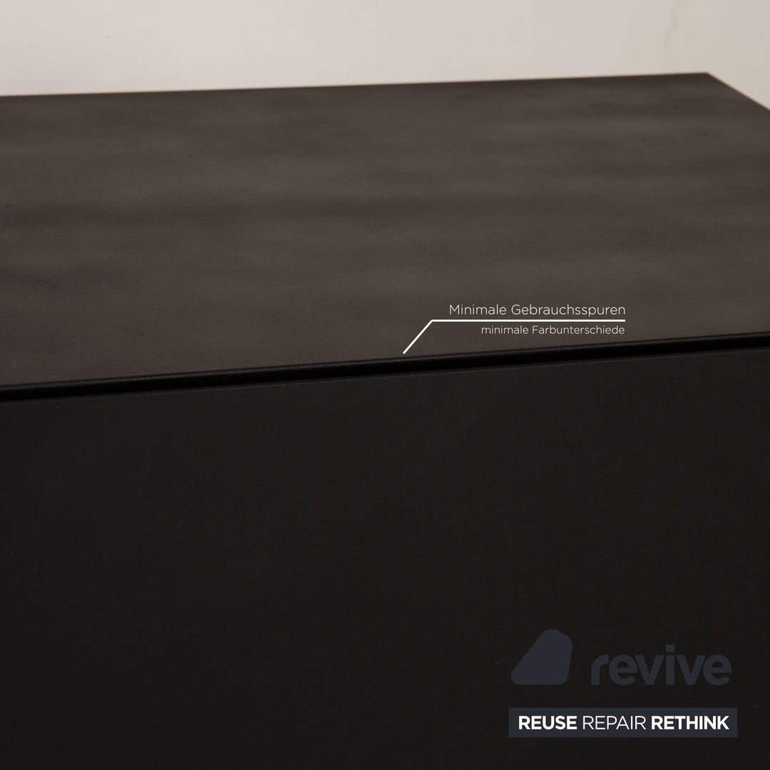 Pastoe wooden sideboard set black
