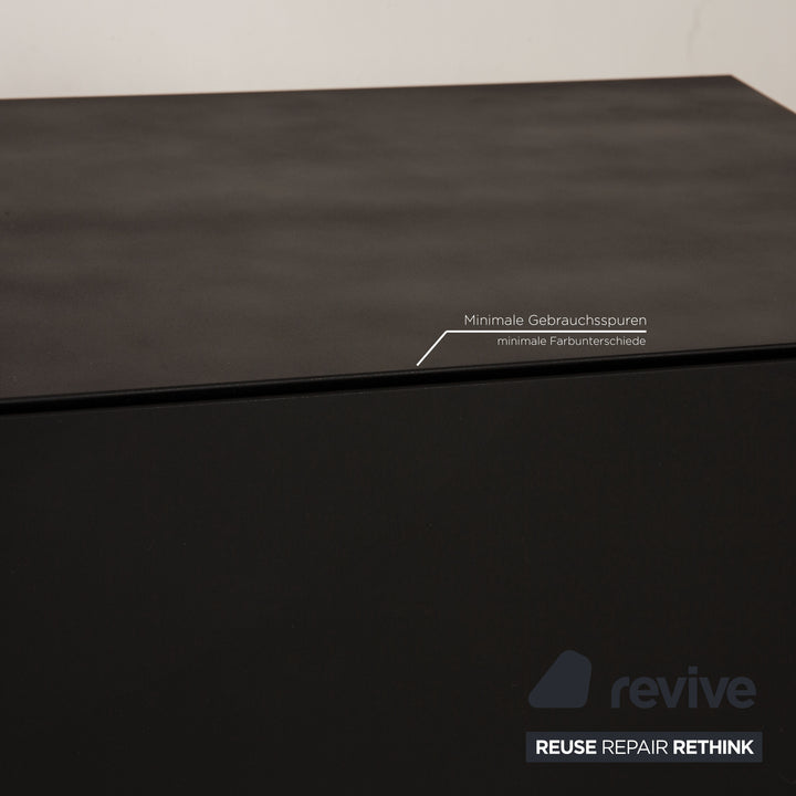 Pastoe wooden sideboard set black