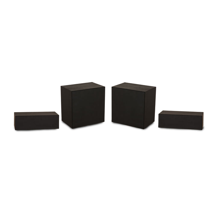 Pastoe wooden sideboard set black
