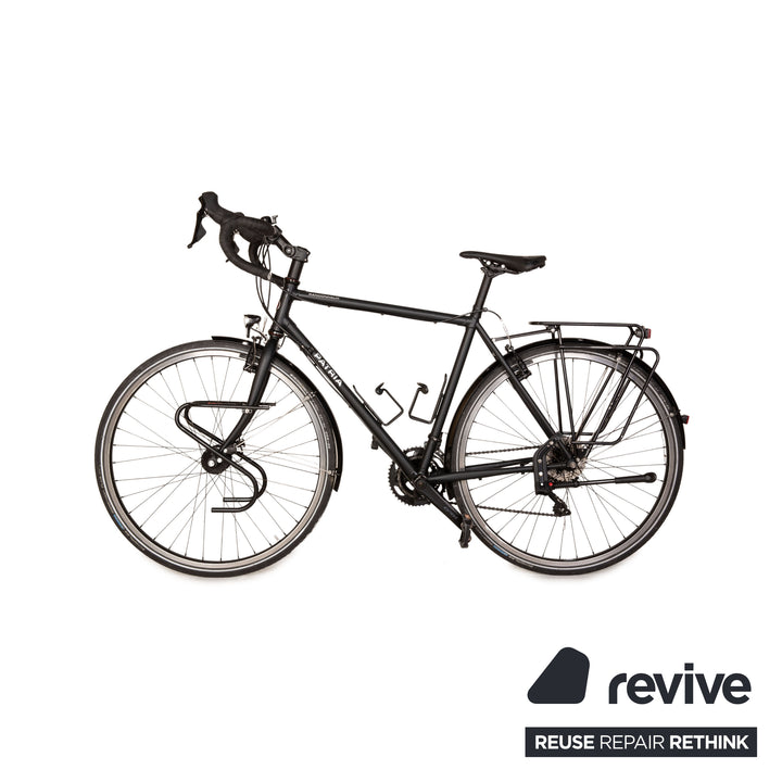 Patria Randonneur 105 2x11 2020 Aluminium Trekking-Bike Schwarz RH 53 Fahrrad