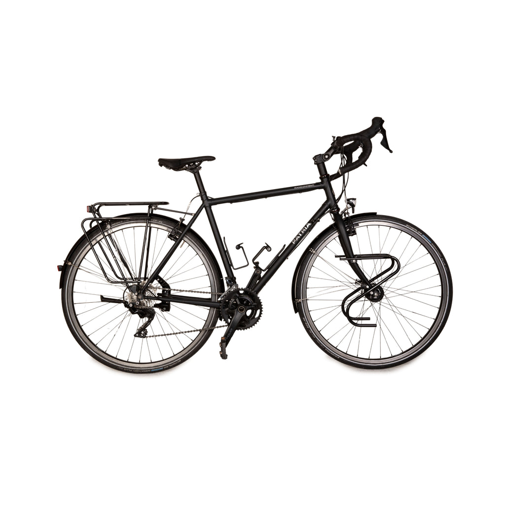 Patria Trekkingbike Randonneur 105 2x11 2020 Schwarz Aluminium